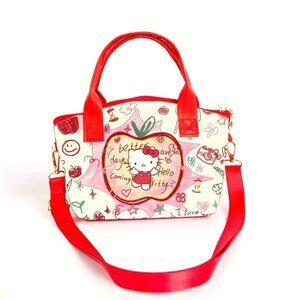 Hello Kitty Apple Handbag Crossbody Purse Cute Cartoon Shoulder Bag Women Girls